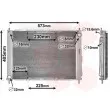 VAN WEZEL 4300M405 - Ensemble condenseur et radiateur