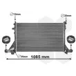 Radiateur, refroidissement du moteur VAN WEZEL [43012560]