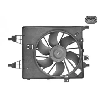 Ventilateur, refroidissement du moteur AVA QUALITY COOLING RT7536