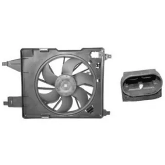 Ventilateur, refroidissement du moteur VAN WEZEL 4323747 pour RENAULT MEGANE 1.5 DCI - 106cv