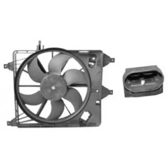 Ventilateur, refroidissement du moteur VAN WEZEL 4341747 pour RENAULT CLIO 1.5 dCi - 100cv