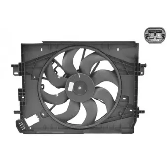 Ventilateur, refroidissement du moteur VAN WEZEL 4373746 pour RENAULT CLIO 1.5 dCi 90 - 90cv