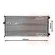 VAN WEZEL 49002021 - Radiateur, refroidissement du moteur