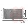 VAN WEZEL 49005038 - Condenseur, climatisation