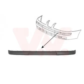 VAN WEZEL 4914580 - Baguette et bande protectrice, pare-chocs