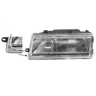 Projecteur principal VAN WEZEL 4932962