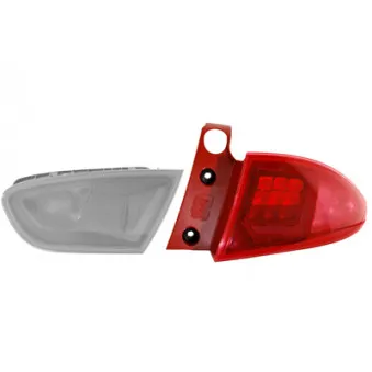 Feu arrière VAN WEZEL OEM 1P0945112G Feu arrière VAN WEZEL OEM 1P0945112G