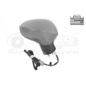 Rétroviseur extérieur VAN WEZEL OEM 6J0857538BGRU