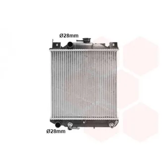 VAN WEZEL 52002023 - Radiateur, refroidissement du moteur