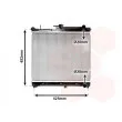 VAN WEZEL 52002055 - Radiateur, refroidissement du moteur