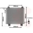 Condenseur, climatisation VAN WEZEL [52005144]