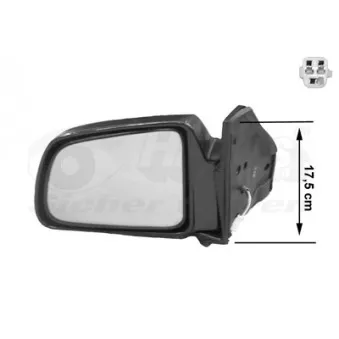 Rétroviseur extérieur VAN WEZEL 5245805