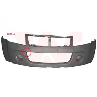 VAN WEZEL 5250576 - Pare-chocs