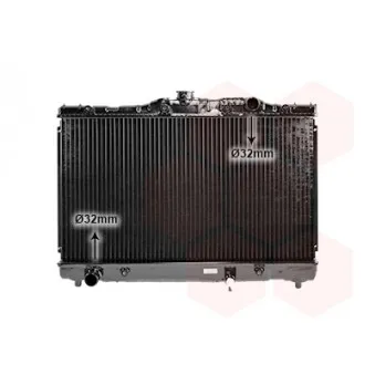 VAN WEZEL 53002044 - Radiateur, refroidissement du moteur