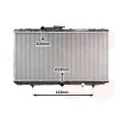 Radiateur, refroidissement du moteur VAN WEZEL [53002149]