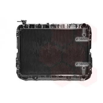 Radiateur, refroidissement du moteur VAN WEZEL OEM 1640068160