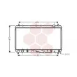 Radiateur, refroidissement du moteur VAN WEZEL [53002232]