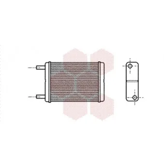 Système de chauffage VAN WEZEL 53006182