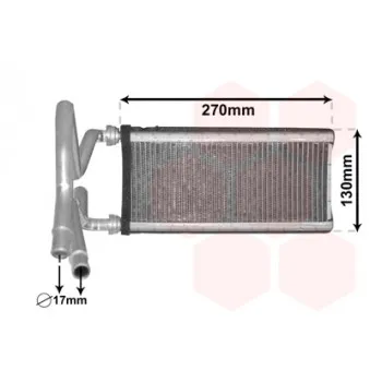 Système de chauffage VAN WEZEL 53006706