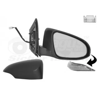 Rétroviseur extérieur VAN WEZEL OEM 8791002G30