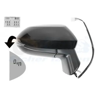 Rétroviseur extérieur VAN WEZEL OEM 8791502933