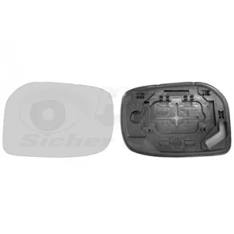 Verre de rétroviseur, rétroviseur extérieur VAN WEZEL OEM 879090D210