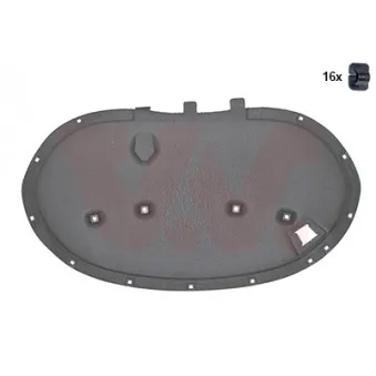 VAN WEZEL 5740460 - Insonorisation du compartiment moteur