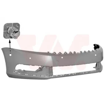 Pare-chocs VAN WEZEL [5740576]