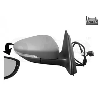 Rétroviseur extérieur VAN WEZEL OEM 3C8857522