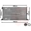 VAN WEZEL 58002188 - Radiateur, refroidissement du moteur