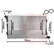 VAN WEZEL 58002255 - Radiateur, refroidissement du moteur