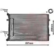 VAN WEZEL 58002283 - Radiateur, refroidissement du moteur
