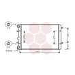 VAN WEZEL 58002286 - Radiateur, refroidissement du moteur