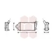 Intercooler, échangeur VAN WEZEL [58004194]