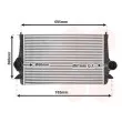 VAN WEZEL 58004251 - Intercooler, échangeur