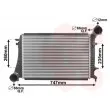 VAN WEZEL 58004268 - Intercooler, échangeur
