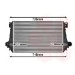 Intercooler, échangeur VAN WEZEL [58004368]