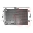 VAN WEZEL 58005225 - Condenseur, climatisation