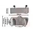 VAN WEZEL 58013701 - Radiateur d'huile de boîte automatique