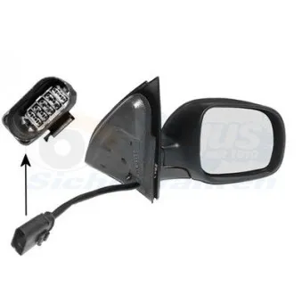 Rétroviseur extérieur VAN WEZEL OEM 6N1857522C