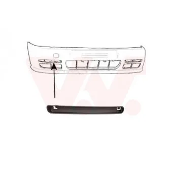 VAN WEZEL 5824582 - Baguette et bande protectrice, pare-chocs avant droit