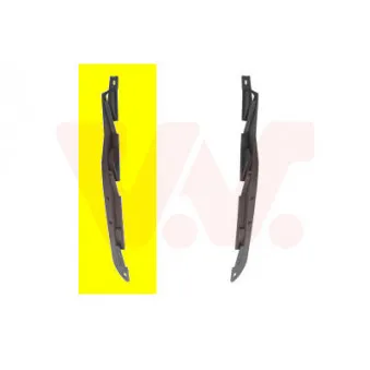 VAN WEZEL 5826568 - Support, pare-chocs avant droit