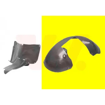 VAN WEZEL 5839434 - Garniture, passage de roue avant droit