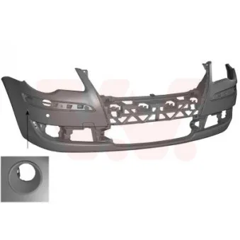 VAN WEZEL 5857575 - Pare-chocs