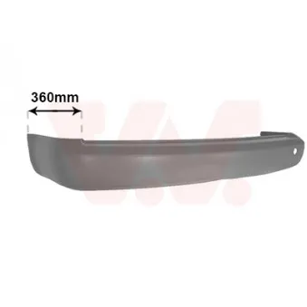 VAN WEZEL 5867544 - Pare-chocs