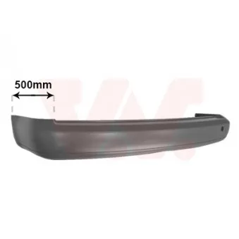 VAN WEZEL 5867547 - Pare-chocs