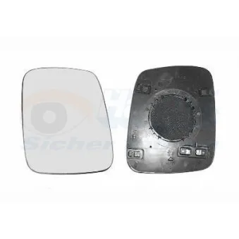 VAN WEZEL 5874836 - Verre de rétroviseur, rétroviseur extérieur
