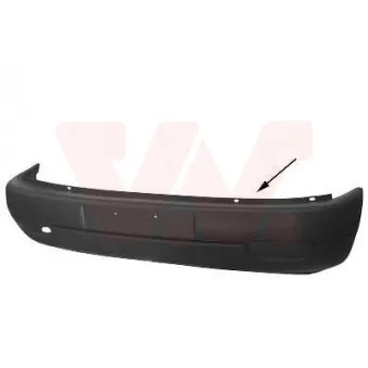 VAN WEZEL 5875570 - Pare-chocs