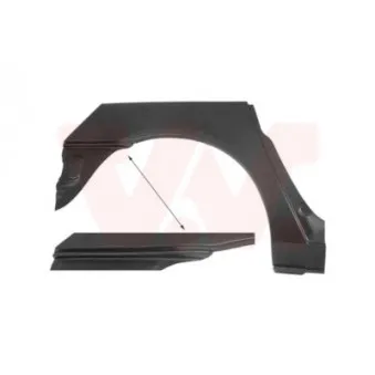 VAN WEZEL 5879148 - Panneau latéral arrière droit