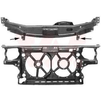 VAN WEZEL 5880665 - Revêtement avant